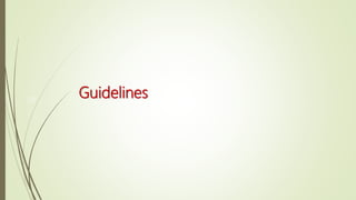 Guidelines59
 