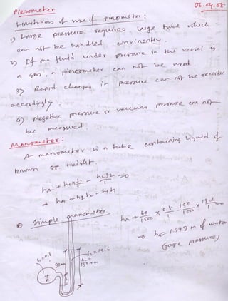 Fluid mechanics