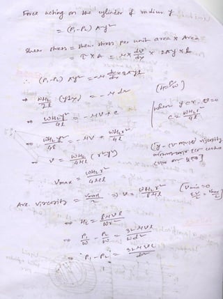 Fluid mechanics