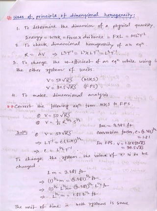Fluid mechanics