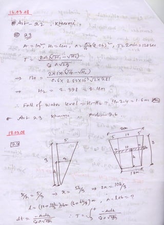 Fluid mechanics