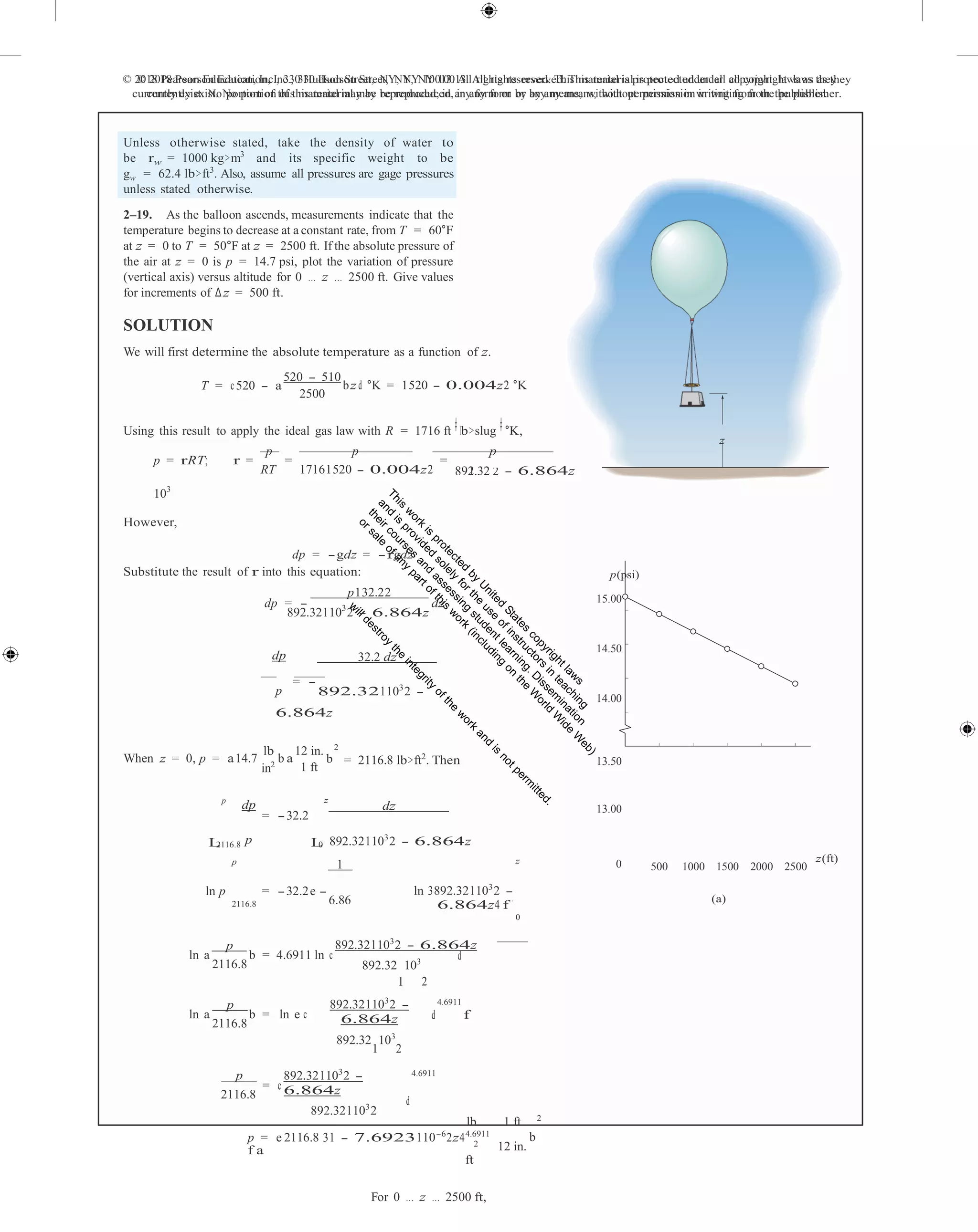 Fluid mechanics 2nd edition hibbeler solutions manual PDF