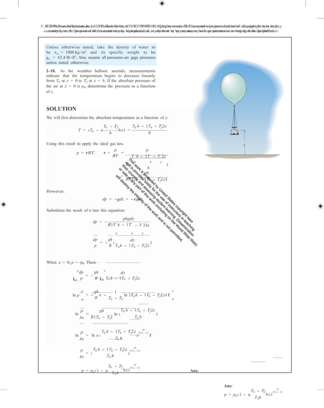Fluid mechanics 2nd edition hibbeler solutions manual PDF