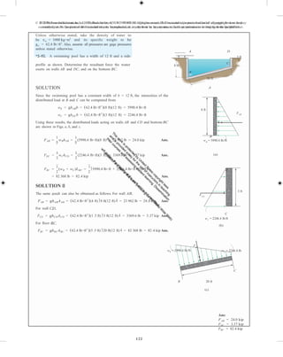 Fluid mechanics 2nd edition hibbeler solutions manual | PDF