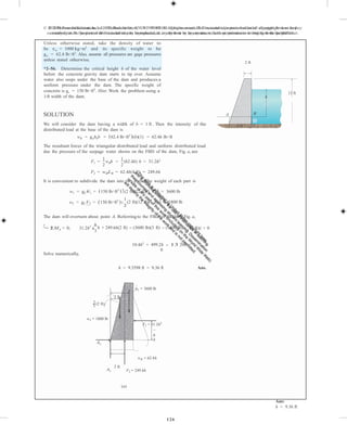 Fluid mechanics 2nd edition hibbeler solutions manual | PDF