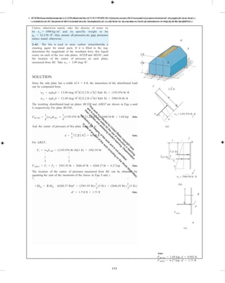 Fluid mechanics 2nd edition hibbeler solutions manual | PDF