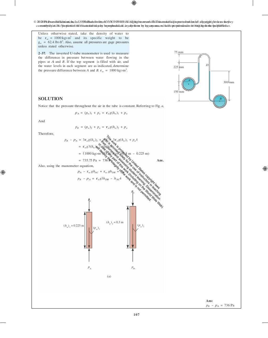 Fluid mechanics 2nd edition hibbeler solutions manual
