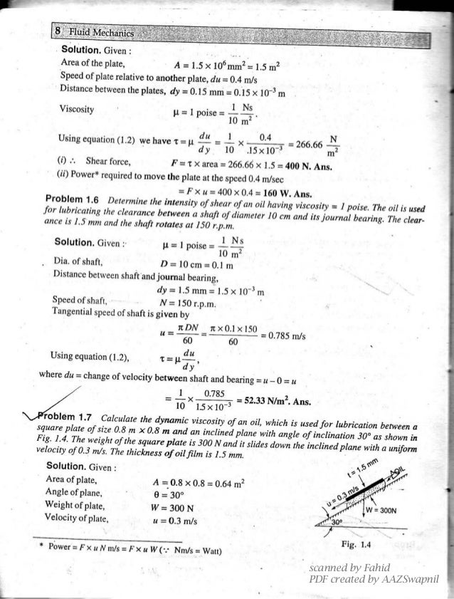 Fluid Mechanics And Hydraulic Machines by R.K Bansal