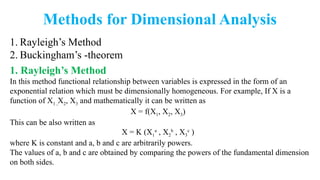Comprehensive Study of Flow Over Immersed Bodies and Dimensional ...