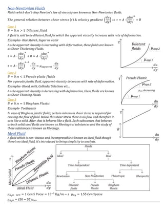 Fluid mechanics notes for gate | PDF