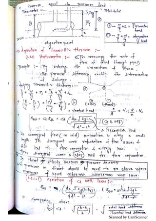 Fluid mechanics rahul sinha | PDF