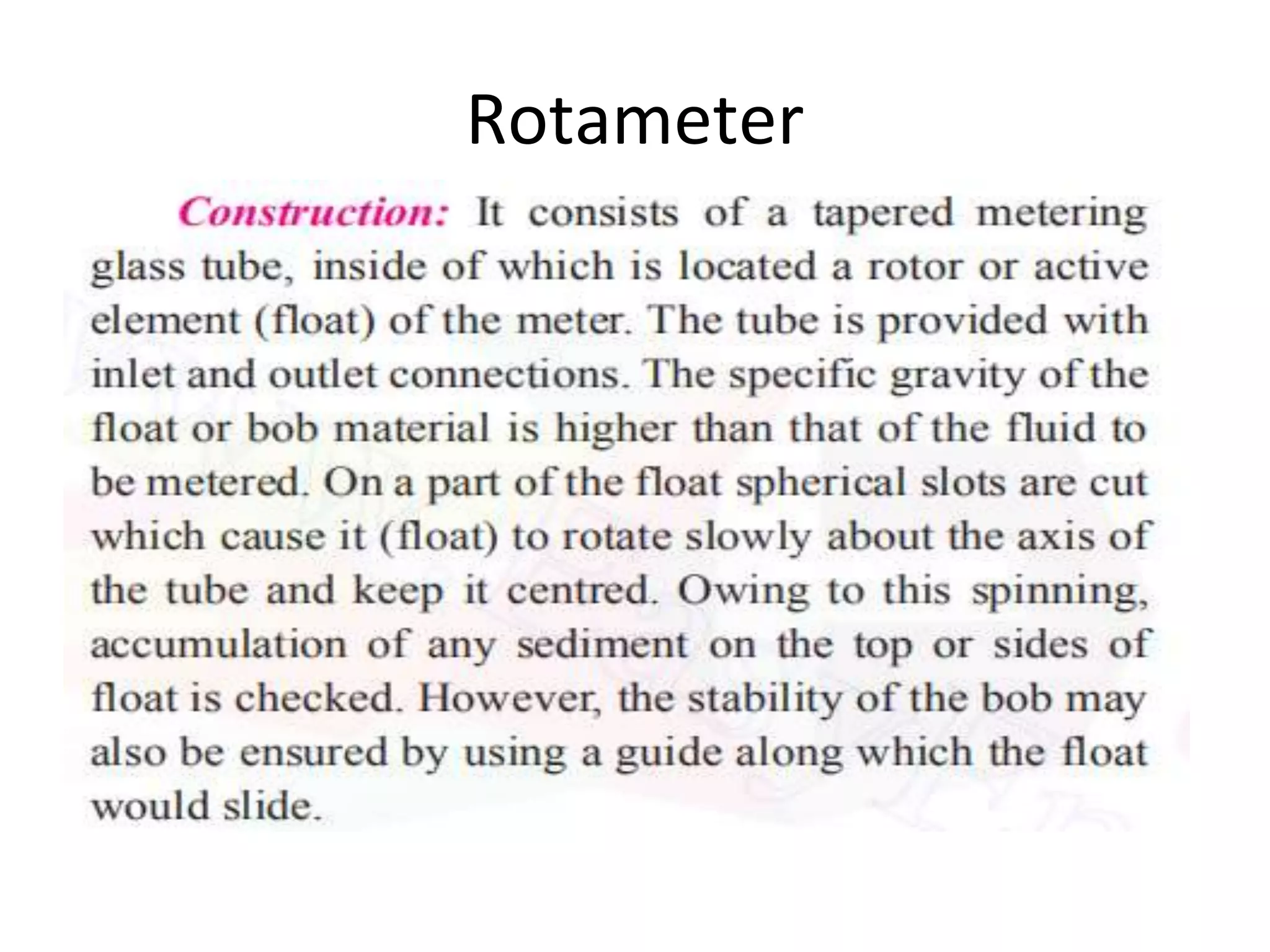 Rotameter
 