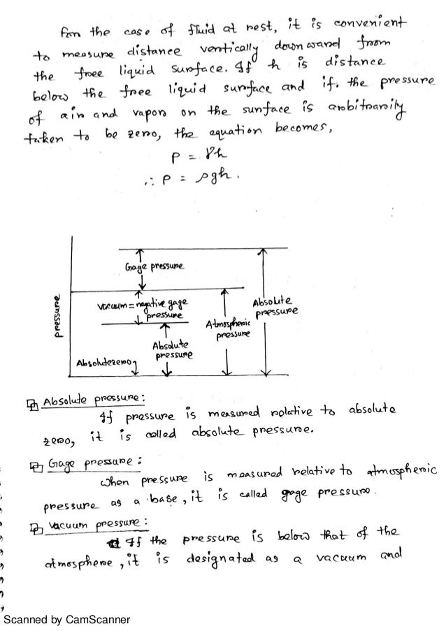 Fluid Mechanics Class Lecture