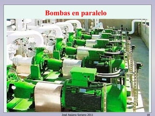 Bombas en paralelo 
José Agüera Soriano 2011 18 
 
