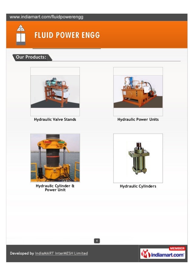 Fluid Power Engg, Hyderabad, Hydraulics Systems