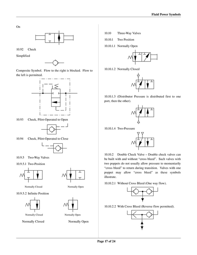 Fluid power graphic symbols | PDF