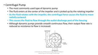 Fluid power principles and hydraulic pumps | PPTX