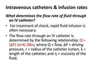 Ric Line Flow Rate fluids and electrolytes Pediatric Course | PPTX