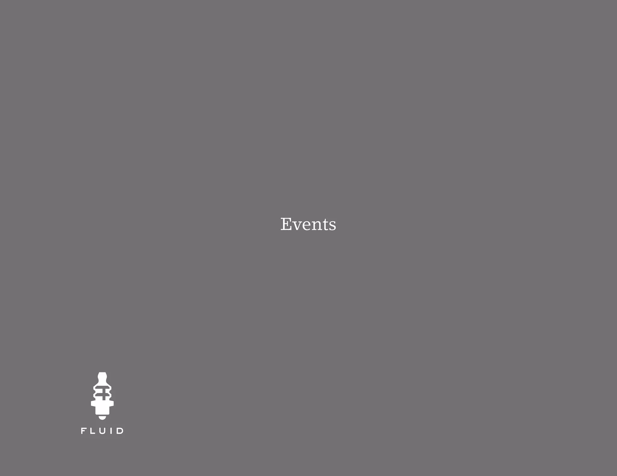 Events
 