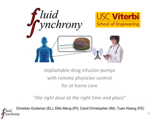 Fluid synchrony lecture 7 partners