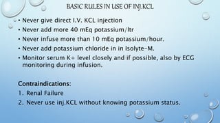Fluid theraphy | PPT