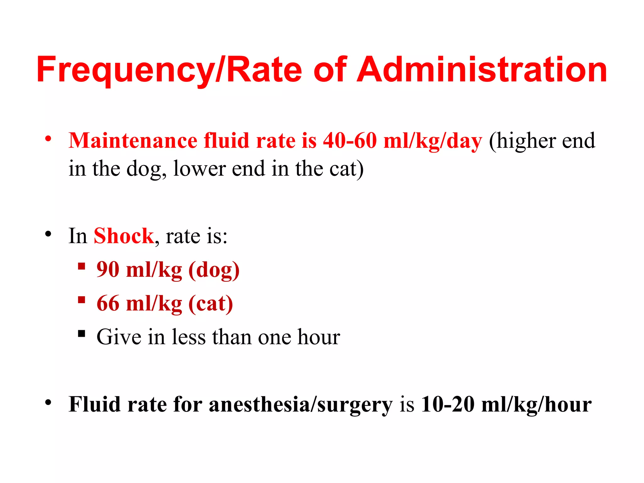Fluid Therapy Animals PPT fluid-therapy-animals-ppt