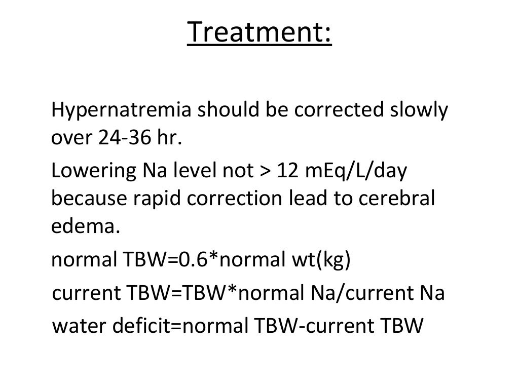 Fluid therapy in pediatrics