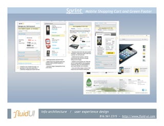 FluidUI UX Design Portfolio | PDF