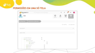 PERMISSÕES EM UMA SÓ TELA
 