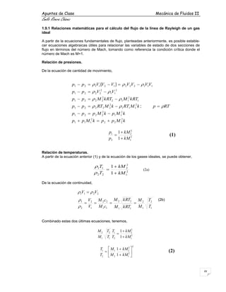 Apuntes de Clase Mecánica de Fluidos II
Emilio Rivera Chávez
48
1.9.1 Relaciones matemáticas para el cálculo del flujo de ...