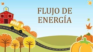 FLUJO DE
ENERGÍA
 
