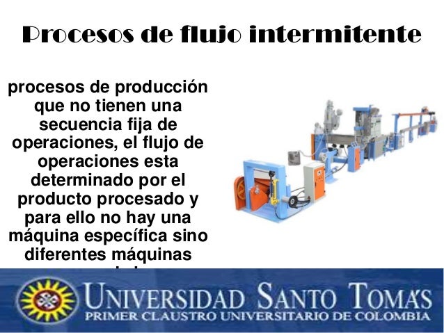 Flujo de producción del proyecto