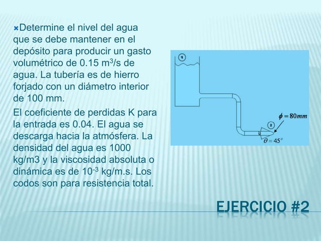 Flujo en tuberias PPT