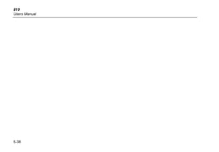 810
Users Manual
5-38
 