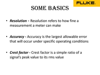 Fluke India - Clamp Meters | PPT