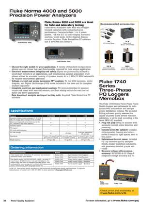 Fluke Electrical Measurement Testing Tools in ROnexbd01 | PDF