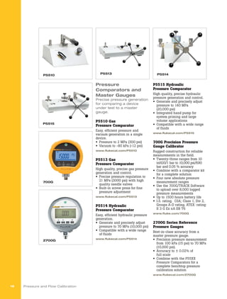 New Process Calibration Tools Catalog by Fluke Calibration | PDF