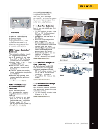New Process Calibration Tools Catalog by Fluke Calibration | PDF