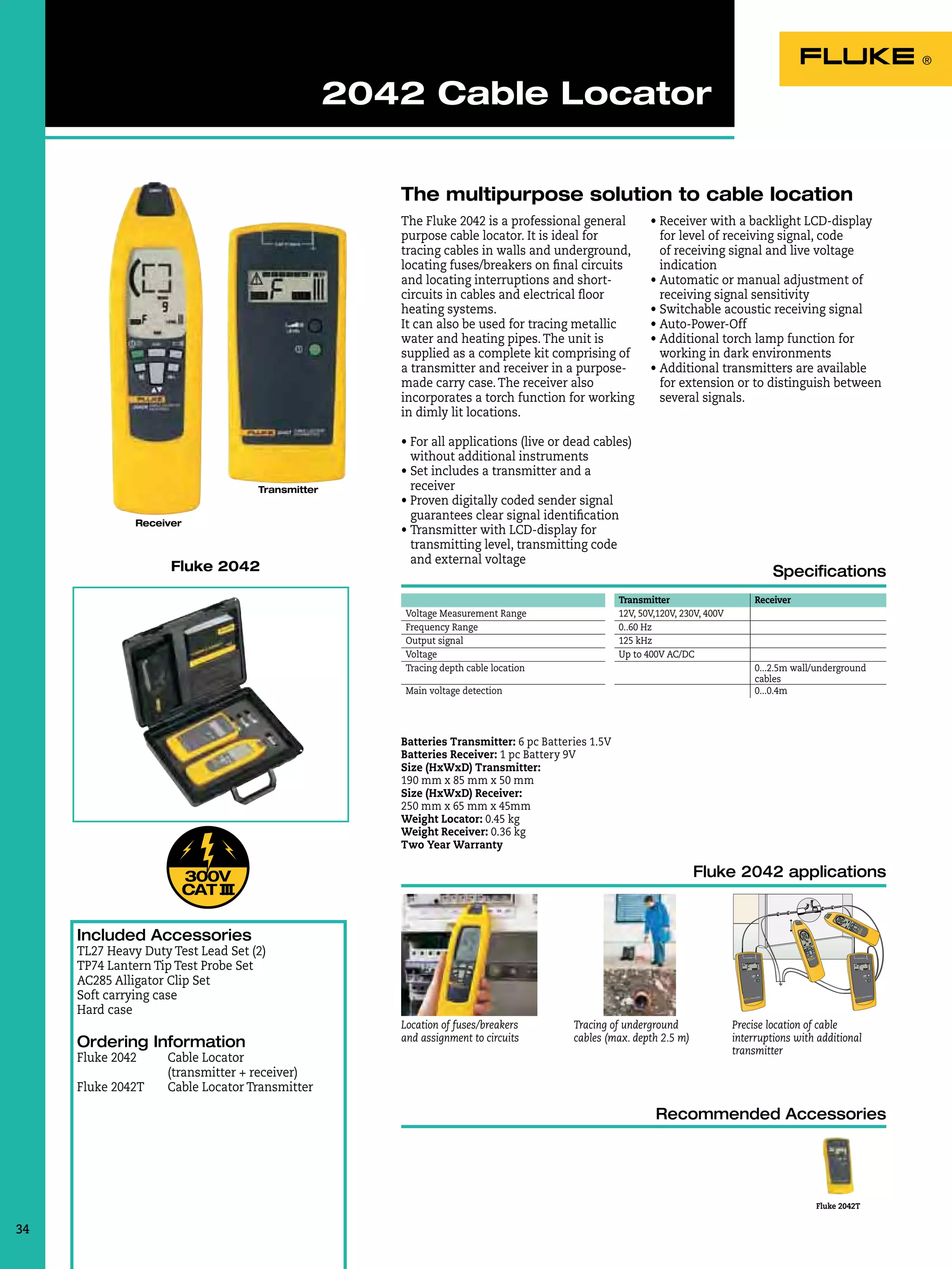 Fluke Electrical Measurement Testing Tools Catalog 2012 2013 in