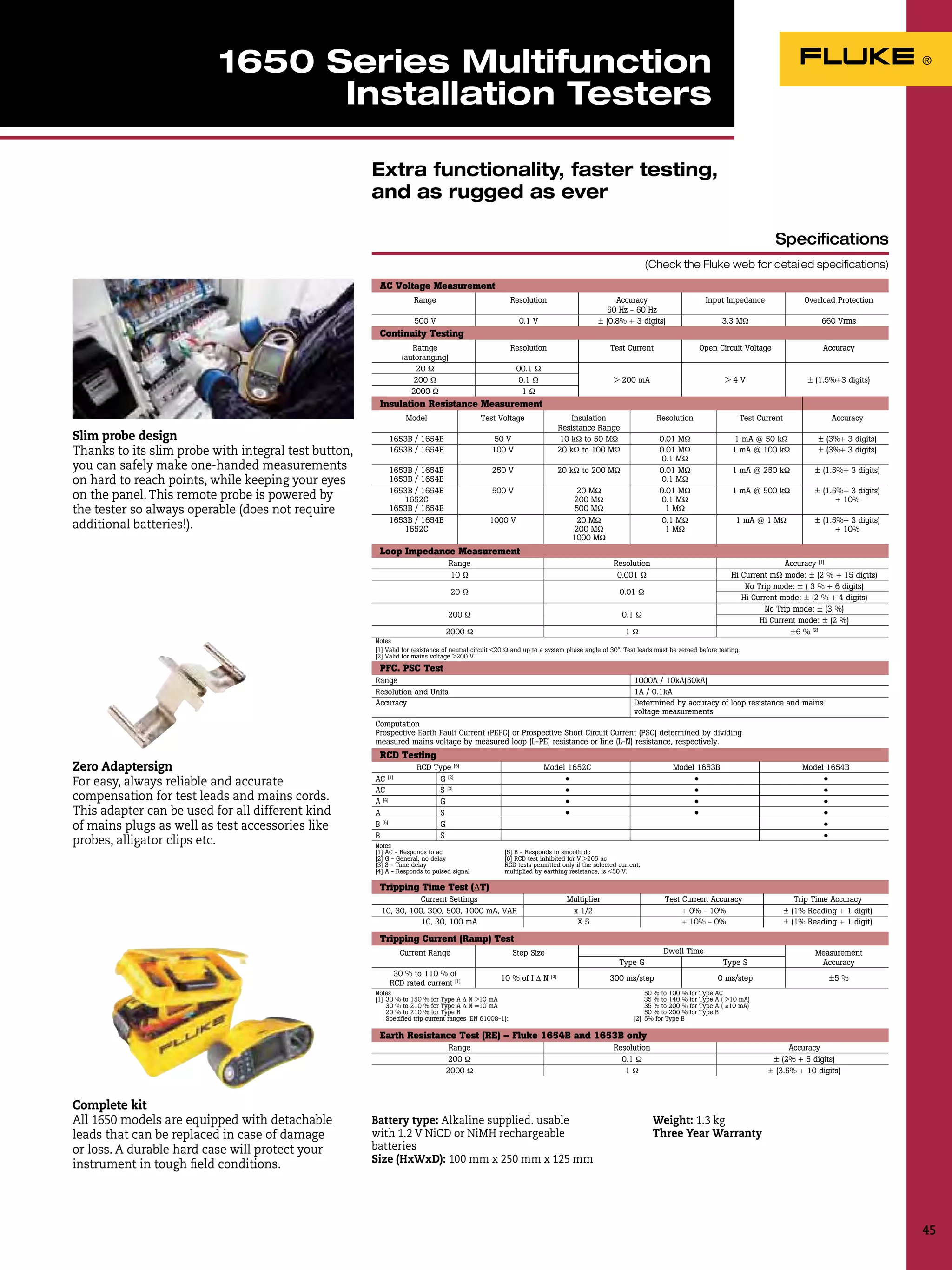 Fluke Electrical Measurement Testing Tools Catalog 2012 2013 in