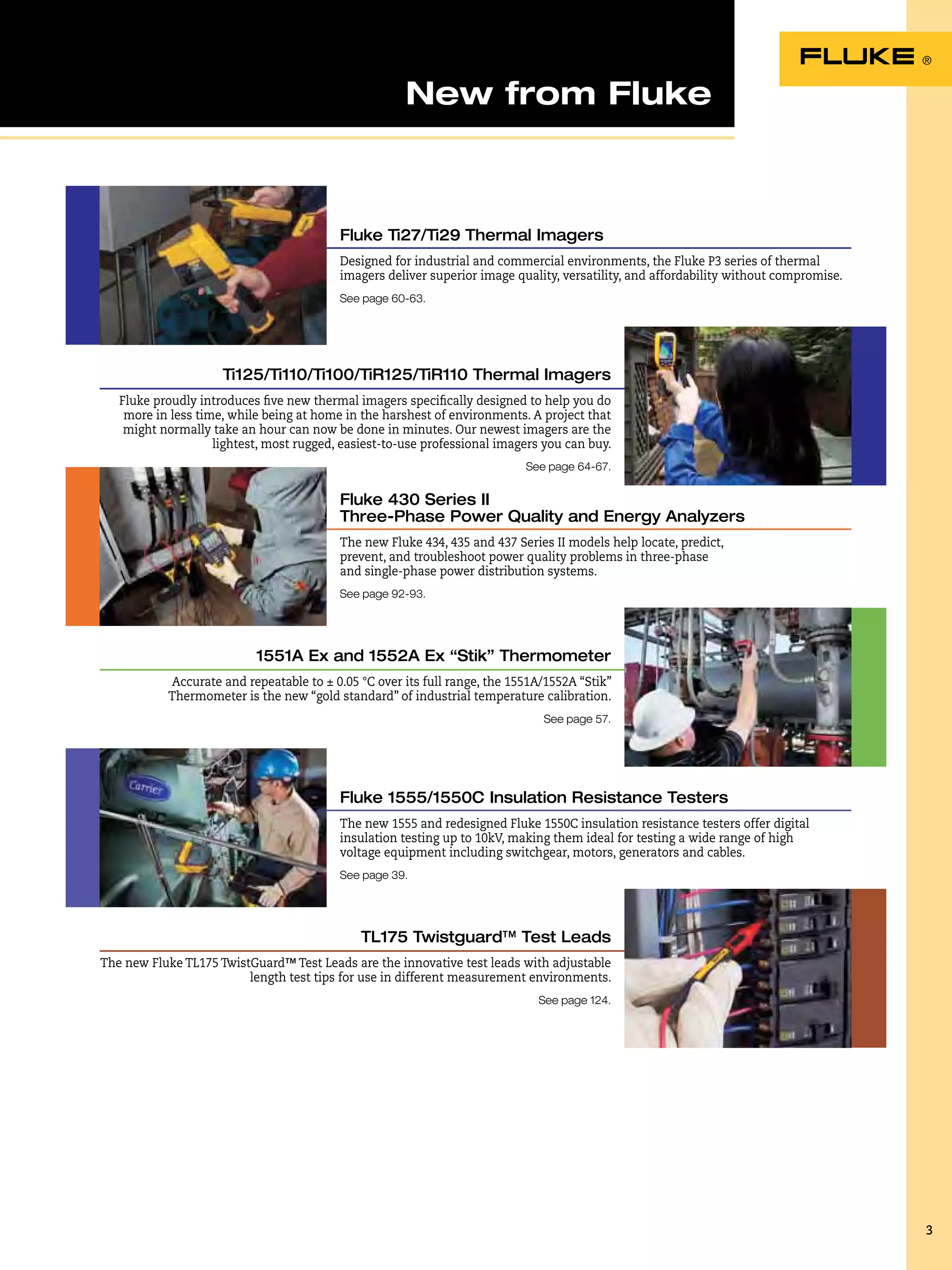 Fluke Electrical Measurement Testing Tools Catalog 2012 2013 in
