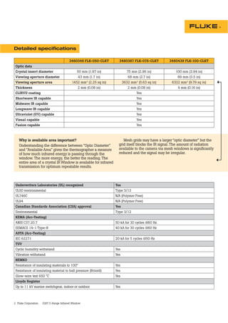 Datasheet Fluke CLKT Series. Hubungi PT. Siwali Swantika 021-45850618 | PDF