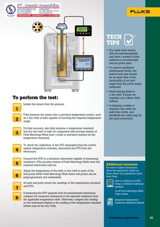 Fluke Process Calibration Tools Catalog | PDF