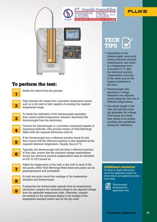 Fluke Process Calibration Tools Catalog | PDF