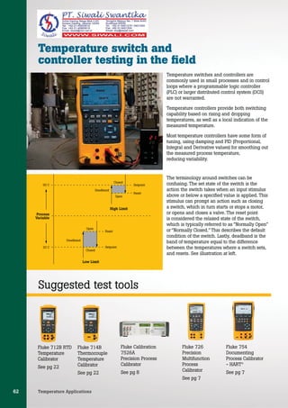 Fluke Process Calibration Tools Catalog | PDF