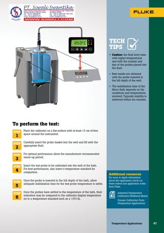 Fluke Process Calibration Tools Catalog | PDF