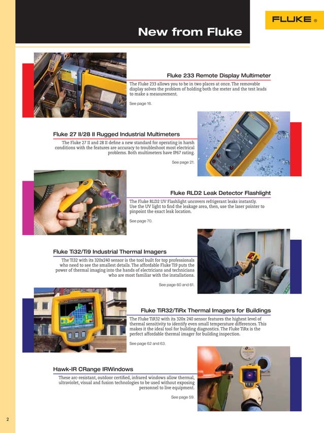Fluke Test Tools Catalog 2010/2011 PPT