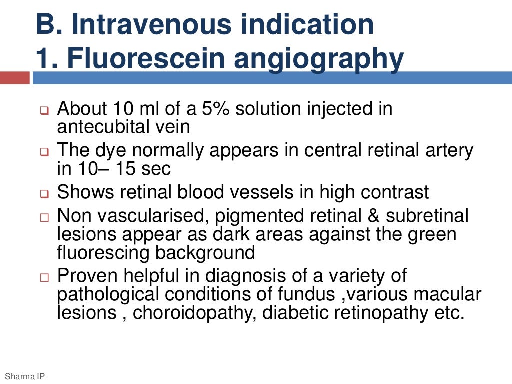 Fluorescein Stain