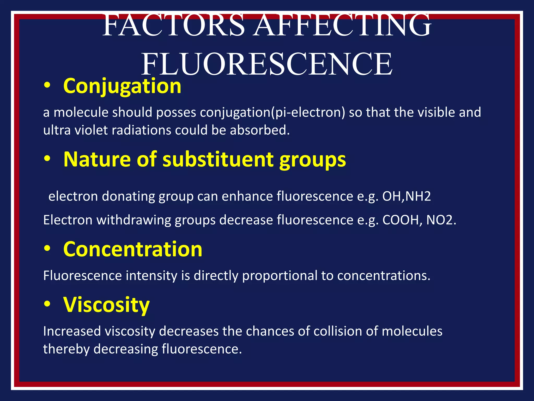 Fluorescence and phosphorescence | PPT