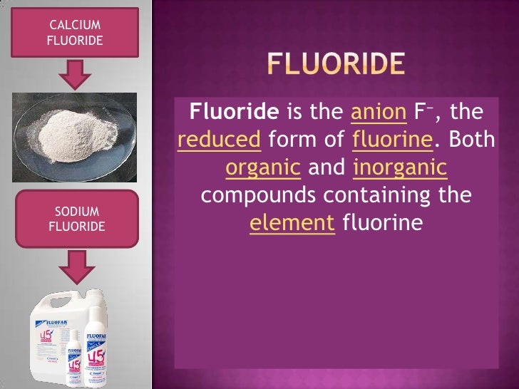 Fluoride Sara Ortiz